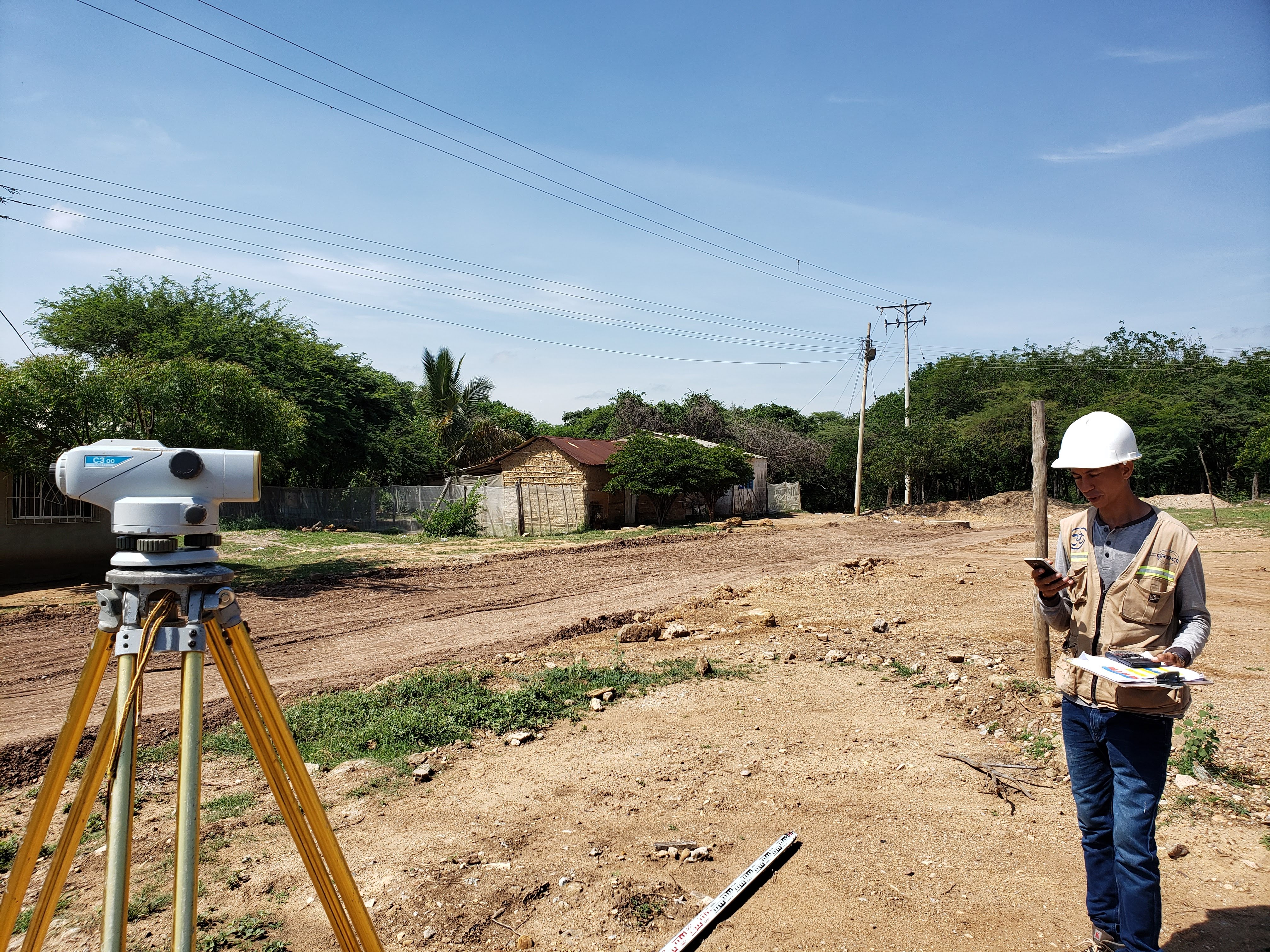 Coordinación de obra con drone